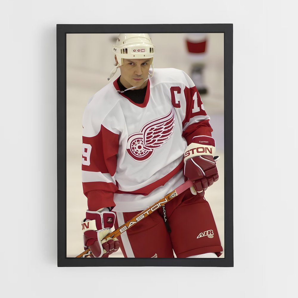 Poster L'Esprit des Red Wings – affiche Hockey sur glace (vue 2)
